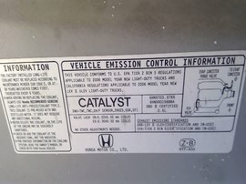 2006 HONDA PILOT, SILVER, EX-L, 3.5L, AT, 2WD, A25143